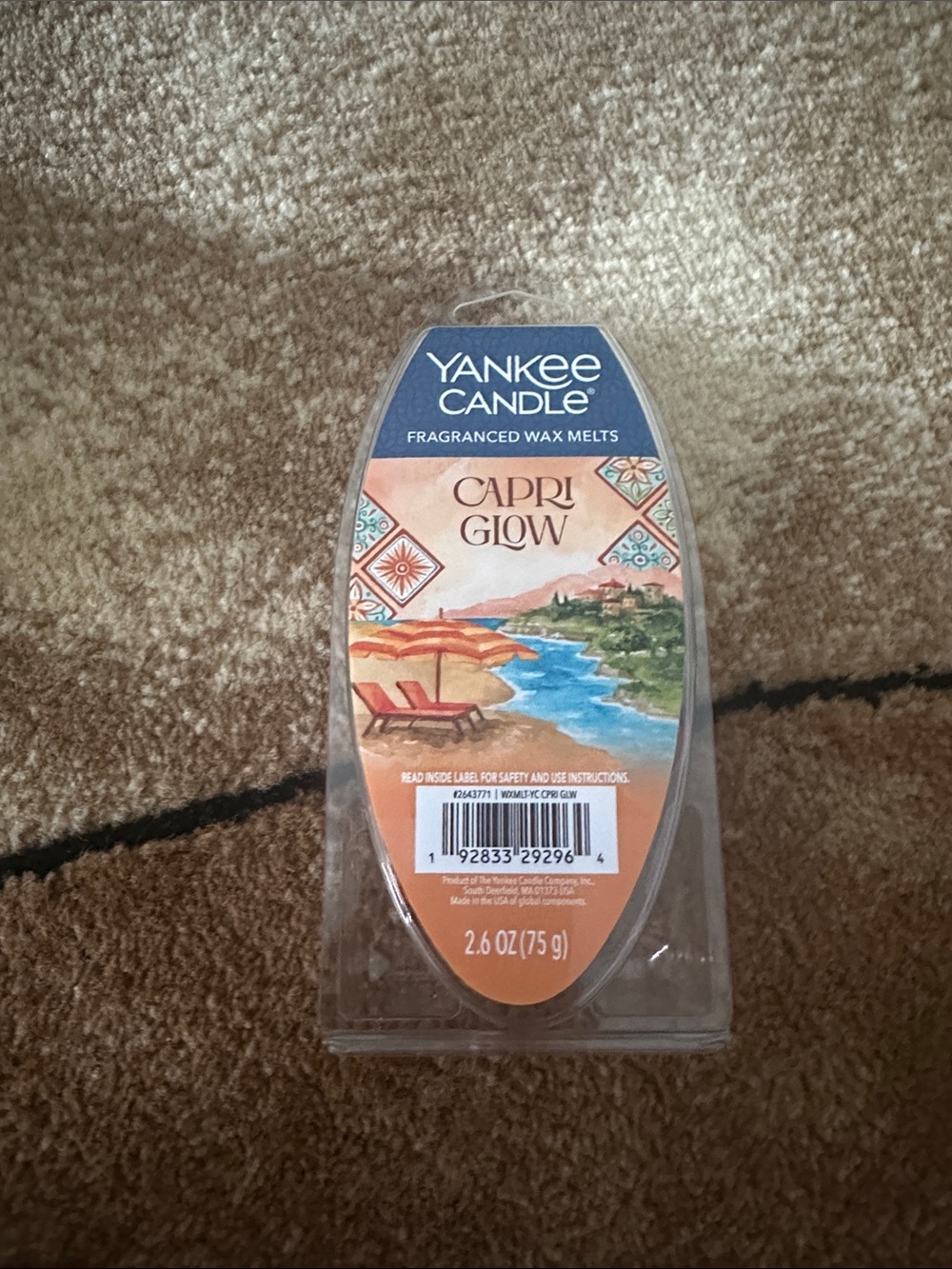 Yankee Candle Capri Glow Wax Melts